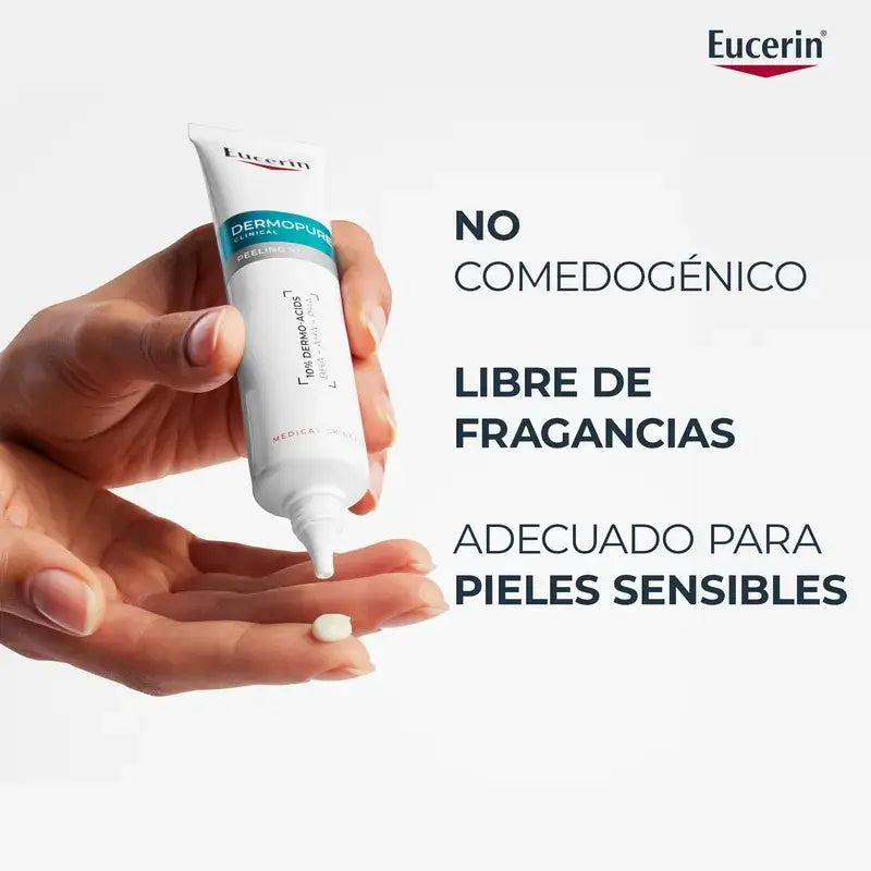 Eucerin Dermopure Peeling s 10 % hydroxykyselinami, 40 ml