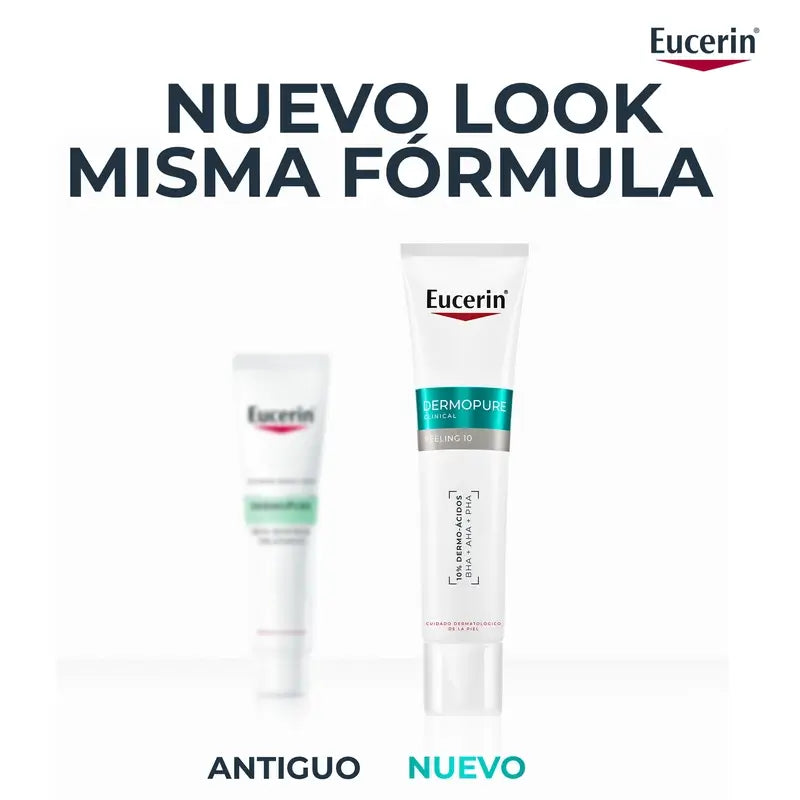 Eucerin Dermopure Peeling s 10 % hydroxykyselinami, 40 ml