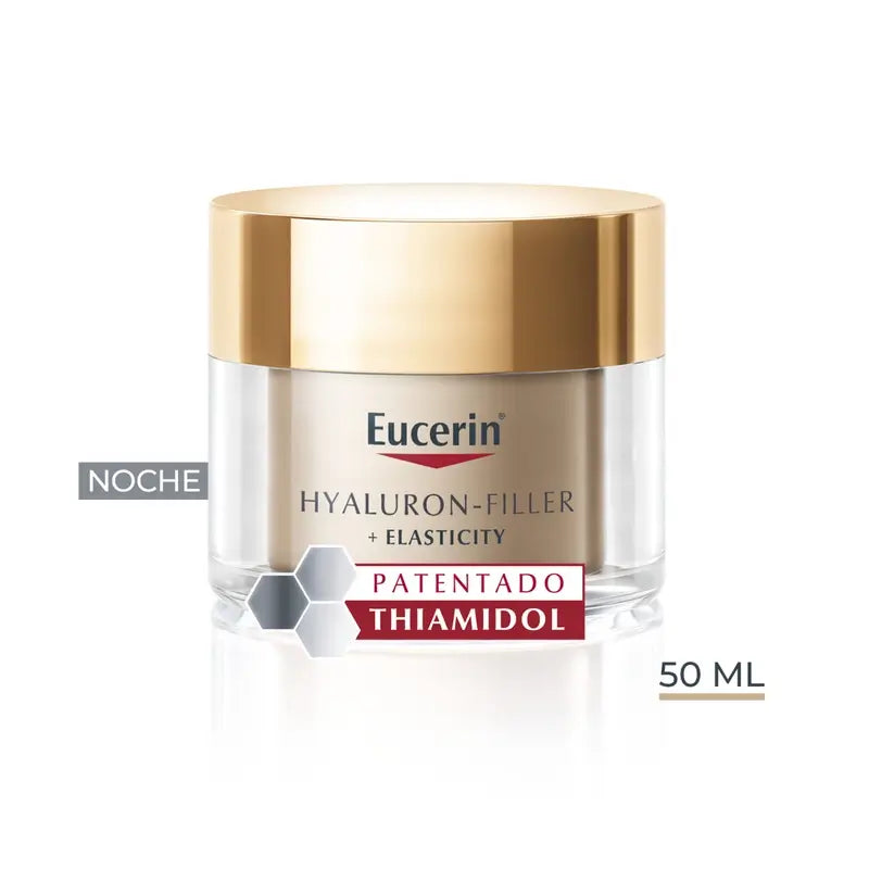 Eucerin Hyaluron Filler + Elasticity Nočný krém s kyselinou hyalurónovou 50 ml