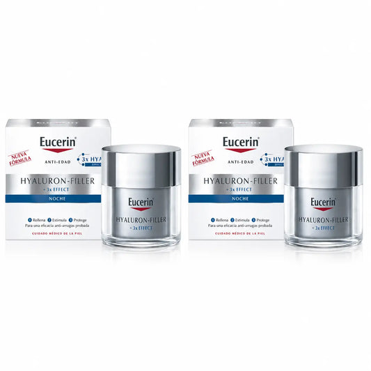 Eucerin Hyaluron Facial Filler 3X Effect na noc 50 ml, balenie po 2 ks
