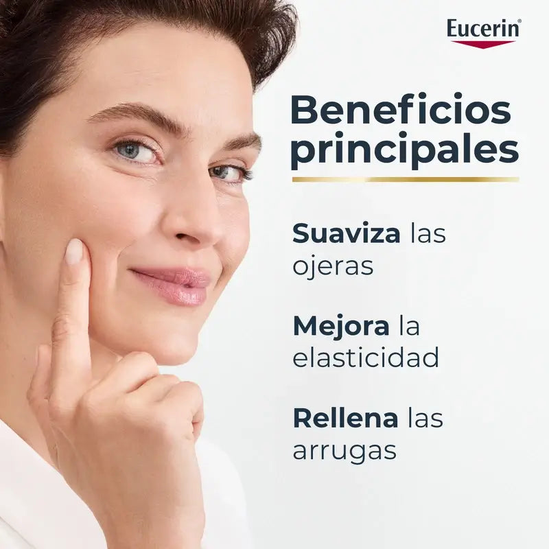 Eucerin Hyaluron Filler + Elasticity Očný krém, 15 ml