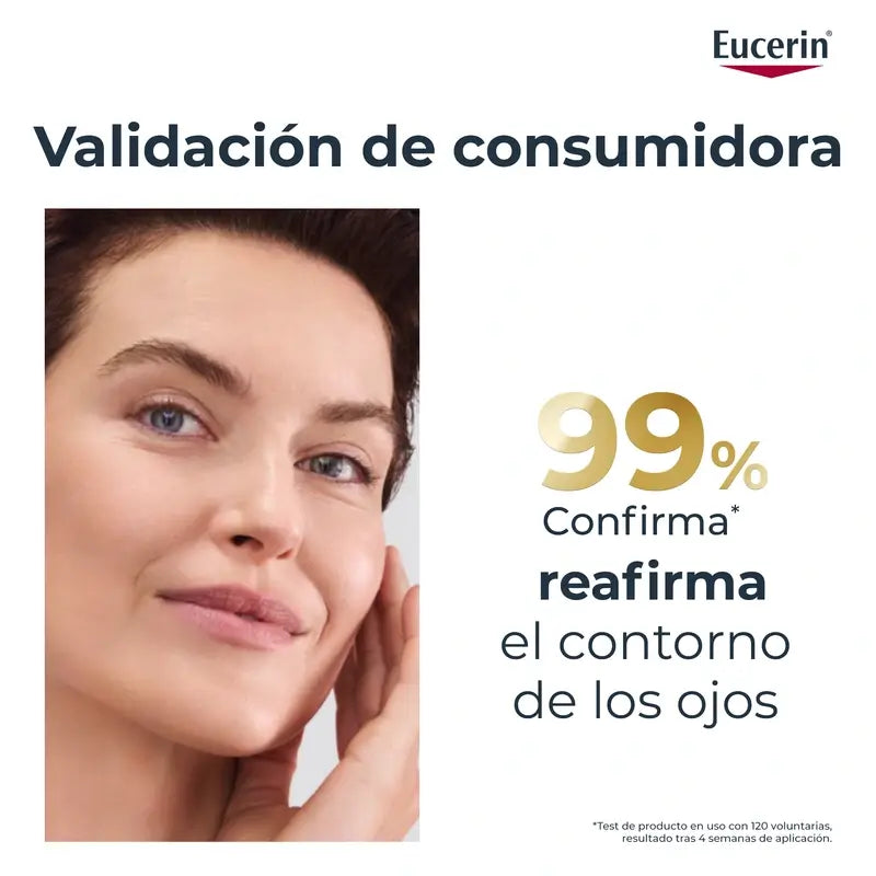 Eucerin Hyaluron Filler + Elasticity Očný krém, 15 ml
