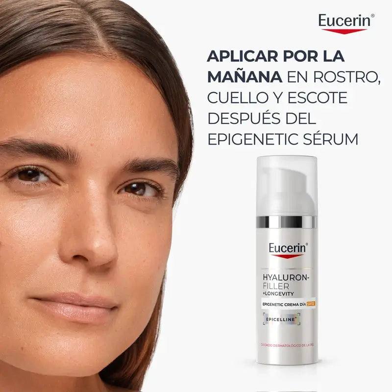 Eucerin Hyaluron-Filler + Longevity Epigenetic denný krém SPF 30, 50 ml