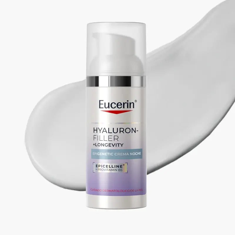 Eucerin Hyaluron-Filler + Longevity Epigenetic nočný krém, 50 ml