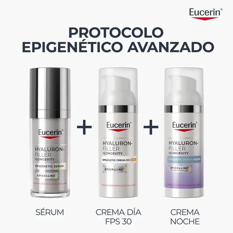 Eucerin Hyaluron-Filler + Longevity Epigenetic nočný krém, 50 ml