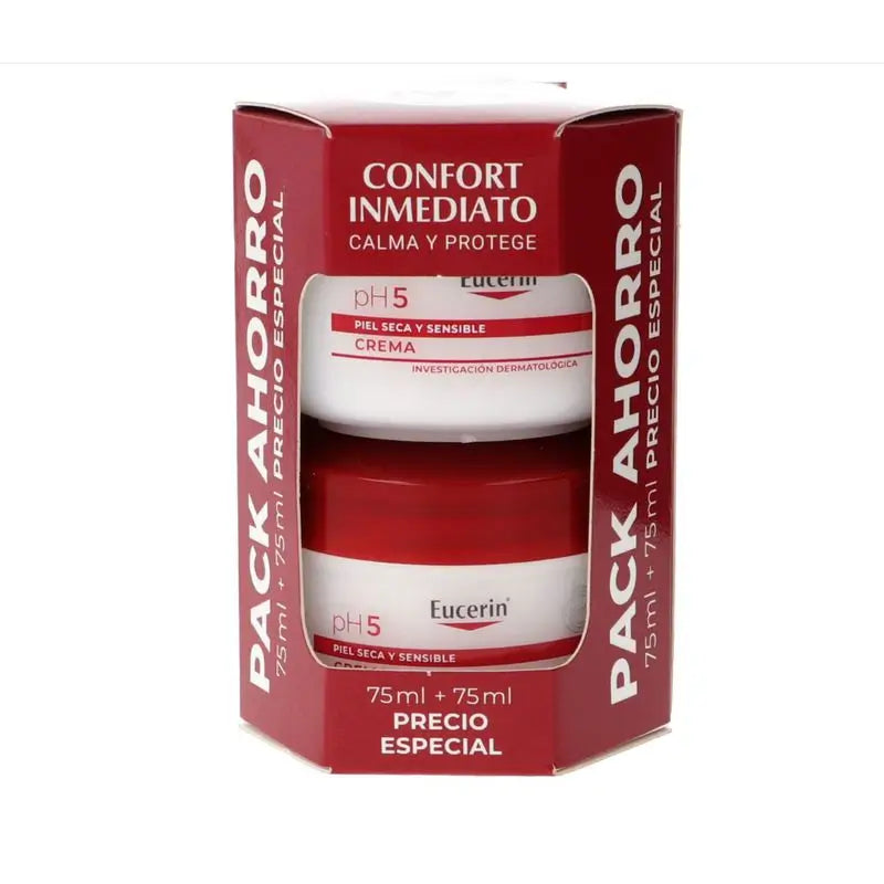 Eucerin Ph5 Cream Pack, 75 ml + 75 ml