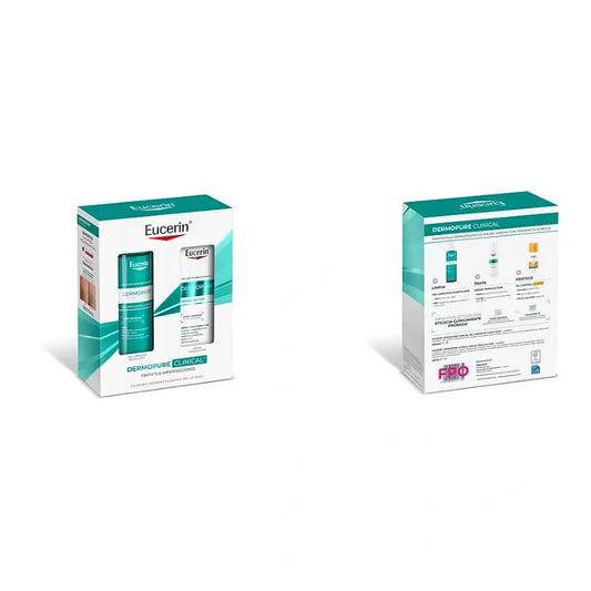 Eucerin balíček DermoPure Clinical sérum + čistiaci gél