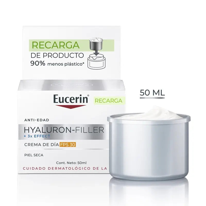 Eucerin Refill Denný krém SPF 30 Hyaluron Filler, 50 ml
