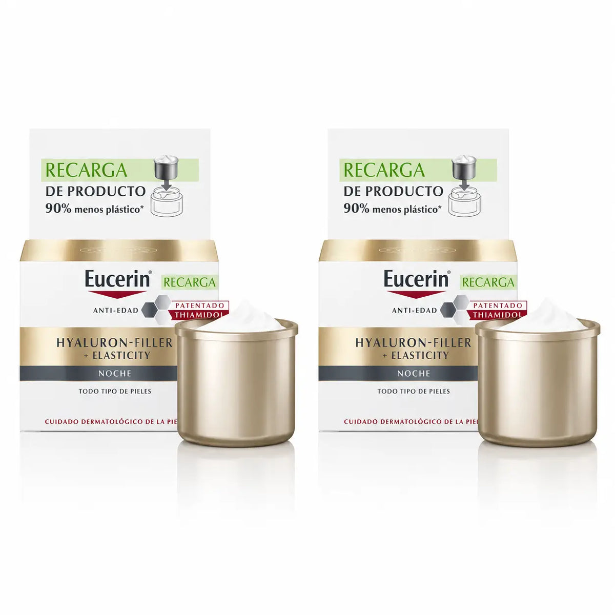 Eucerin Refill Nočný krém Hyaluron Filler Elasticity, 50 ml, balenie po 2 ks