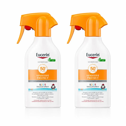 Eucerin Solar Sensitive Protect Kids sprej SPF 50+ 250 ml, balenie po 2 ks