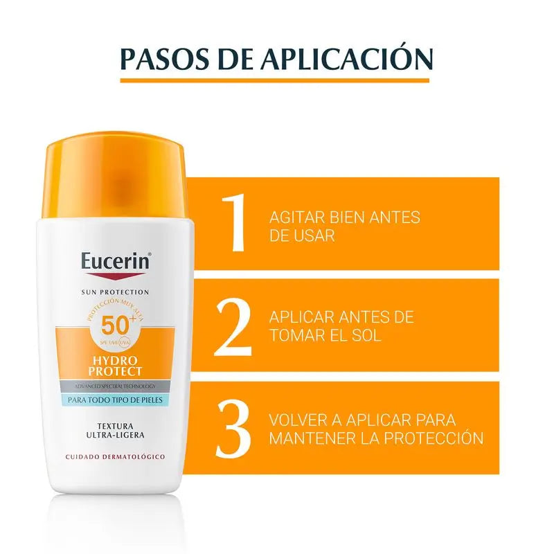 Eucerin Solar Face Hydro Protect Fluid SPF50+, 50 ml