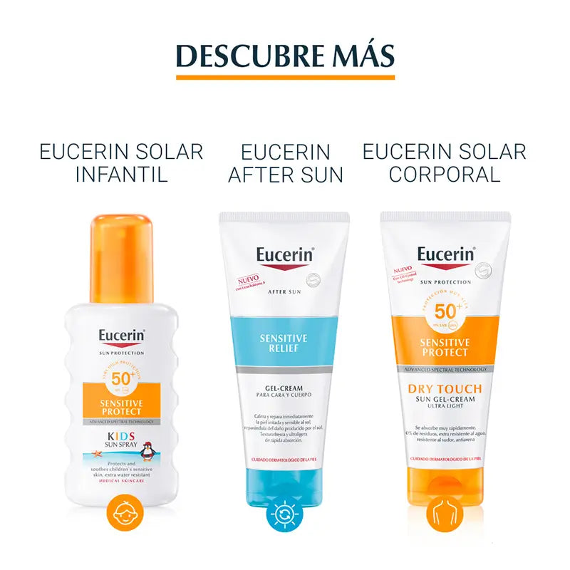 Eucerin Sensitive Protect slnečný krém SPF50+, 50 ml