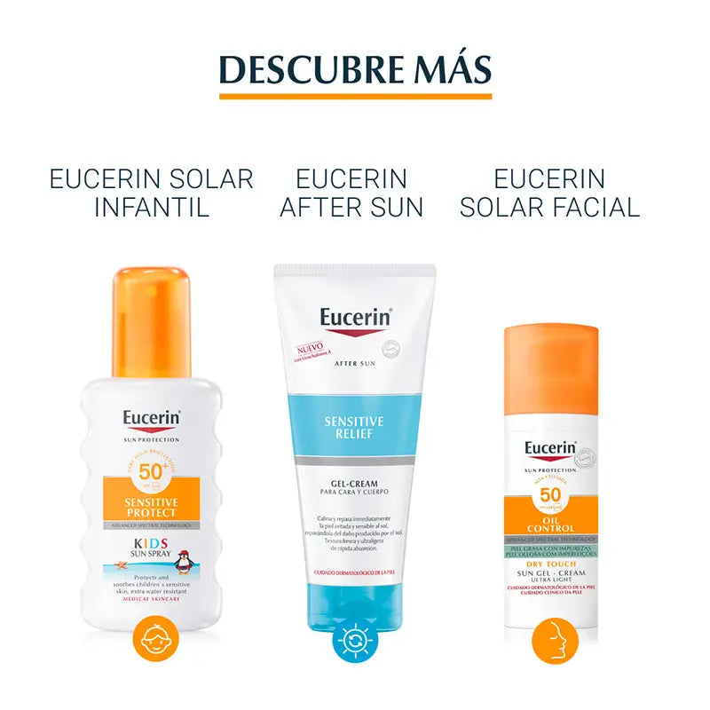 Eucerin Solar Extra Light krém s ochranným faktorom SPF 50, 400 ml