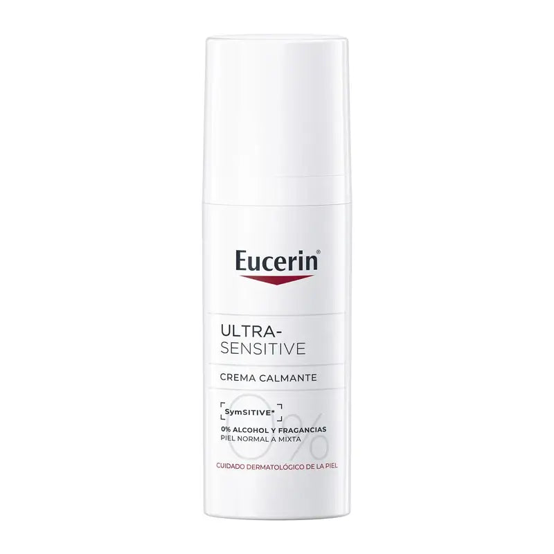 Eucerin Ultra-Sensitive upokojujúci krém pre normálnu až zmiešanú pleť, 50 ml