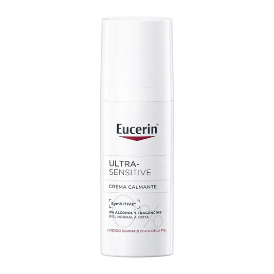 Eucerin Ultra-Sensitive upokojujúci krém pre normálnu až zmiešanú pleť, 50 ml