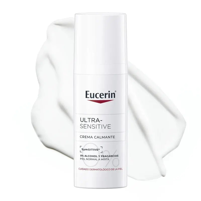 Eucerin Ultra-Sensitive upokojujúci krém pre normálnu až zmiešanú pleť, 50 ml