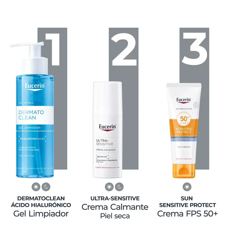 Eucerin Ultra-Sensitive upokojujúci krém pre suchú pokožku, 50 ml