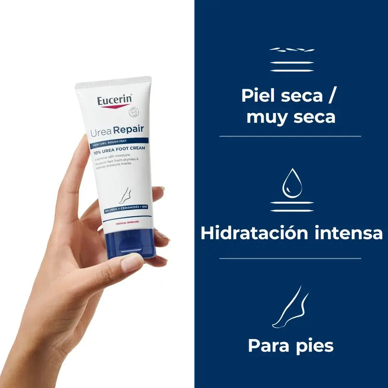 Eucerin Repair krém na nohy, 100 ml