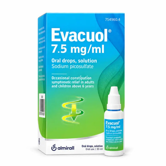 Evacuol – perorálne kvapky, roztok, 30 ml