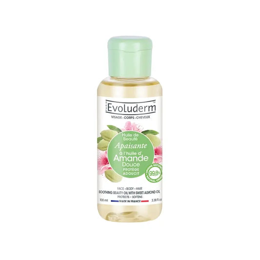 Evoluderm Kozmetický olej s olejom zo sladkých mandlí, 100 ml