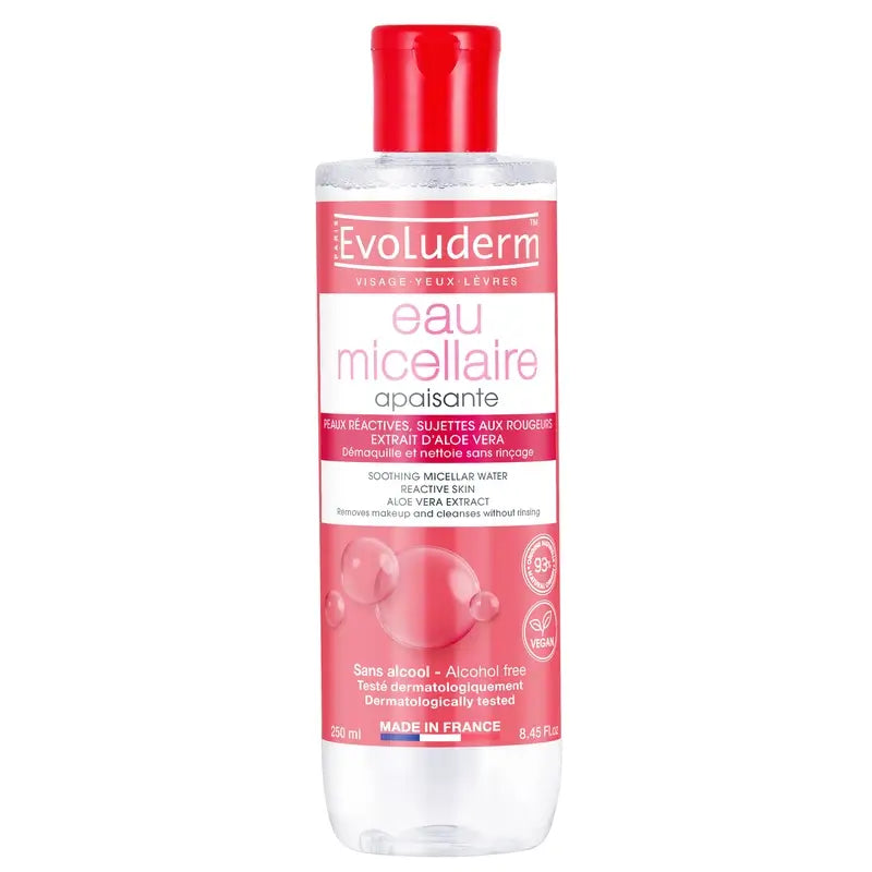 Evoluderm Micelárna voda pre citlivú pleť, 250 ml