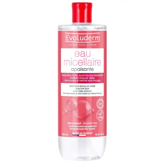Evoluderm Micelárna voda pre citlivú pleť, 500 ml