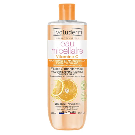 Evoluderm Micelárna voda s vitamínom C, 500 ml