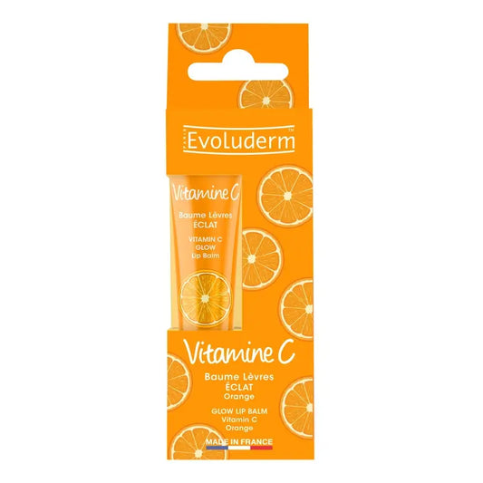 Evoluderm Balzam na pery Glow – pomaranč / vitamín C, 15 ml