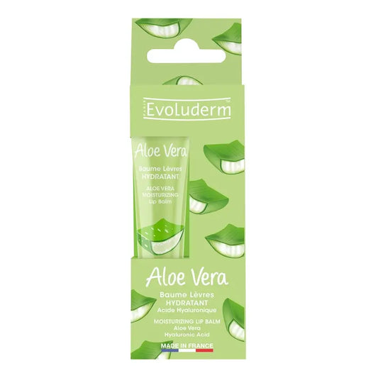 Evoluderm Hydratačný balzam na pery – Aloe vera / kyselina hyalurónová, 15 ml