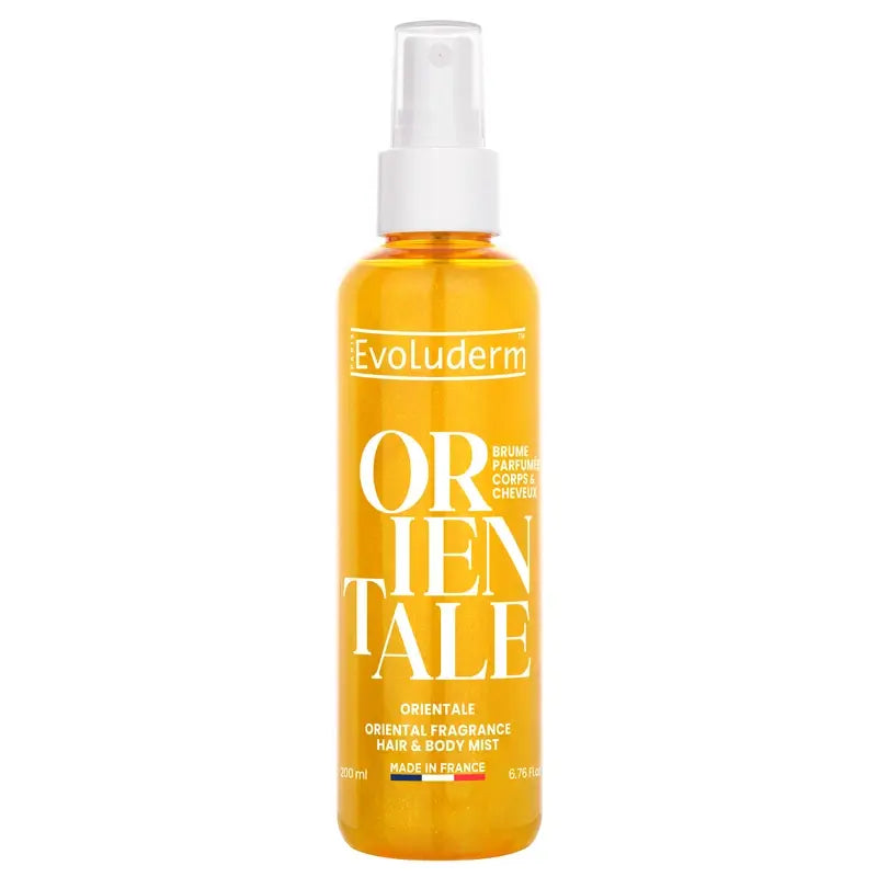 Evoluderm Telo sprej Oriental Reluciente, 200 ml