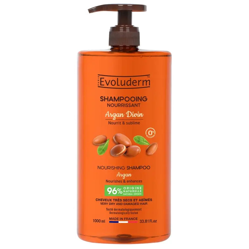 Evoluderm Šampón Argan Divin, 1000 ml