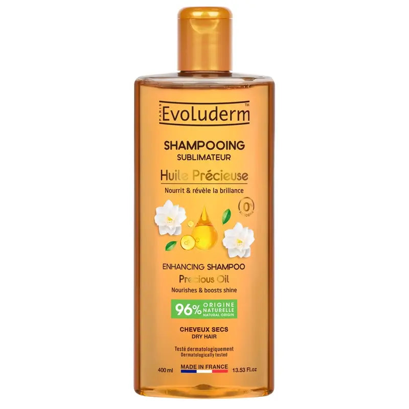 Evoluderm Šampón Precious pre lesk, 400 ml