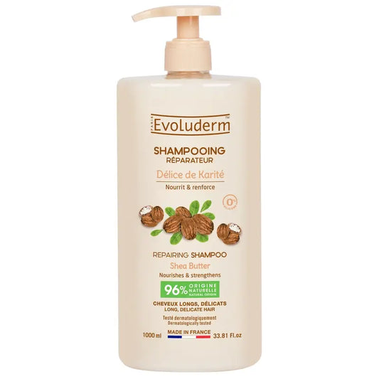 Evoluderm Šampón s bambuckým maslom, 1000 ml