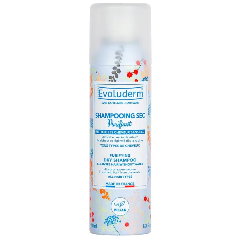 Evoluderm Suchý šampón, 200 ml