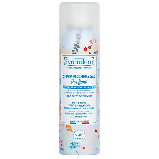 Evoluderm Suchý šampón, 200 ml
