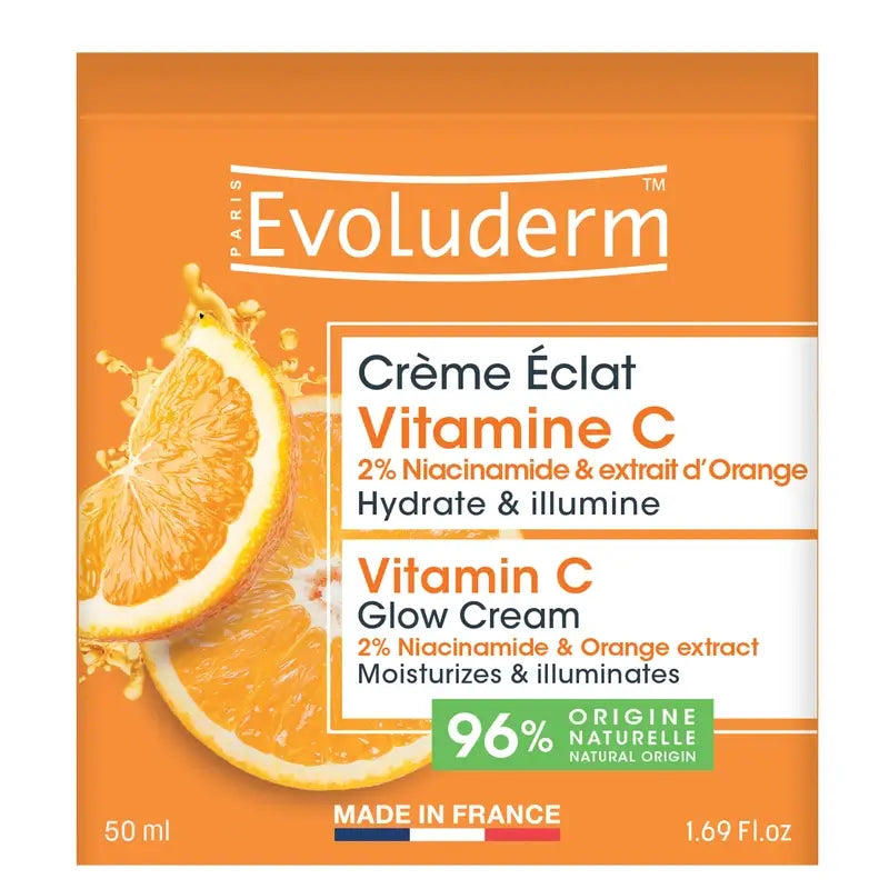 Evoluderm Pleťový krém Glow s vitamínom C, 50 ml
