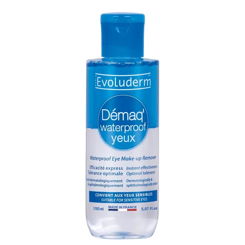 Evoluderm Odličovač na oči na vodovzdorný make-up, 150 ml