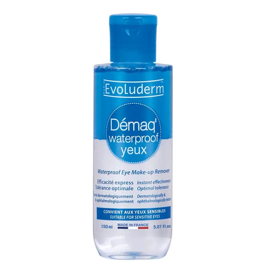 Evoluderm Odličovač na oči na vodovzdorný make-up, 150 ml