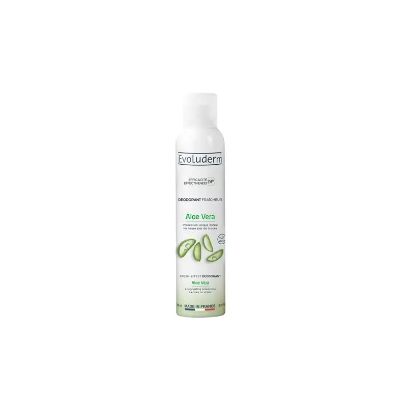 Evoluderm Dezodorant s aloe vera 24H, 200 ml