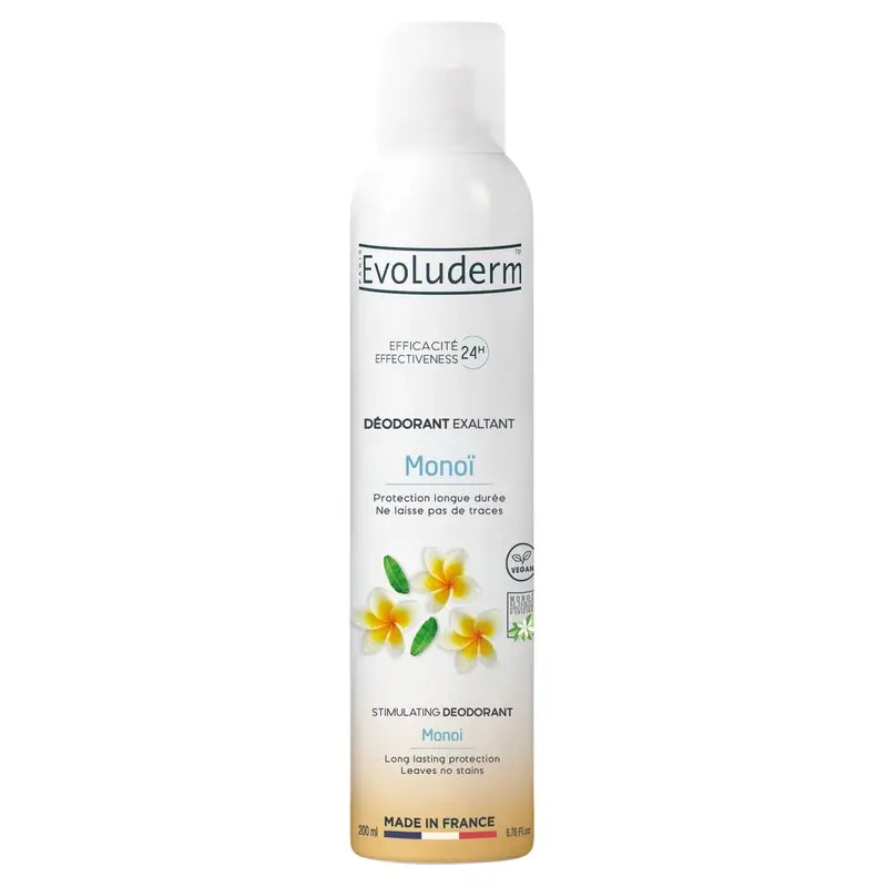 Evoluderm Dezodorant Monoi A La Folie 24H, 200 ml