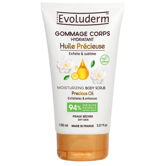 Evoluderm Telový peeling s olejom Precious, 150 ml