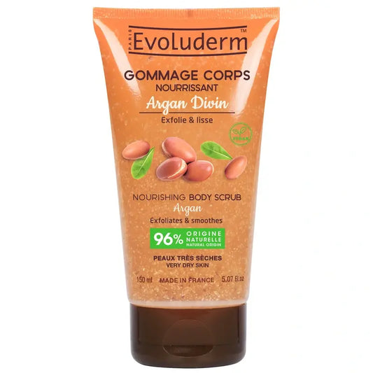 Evoluderm Telový peeling s arganovým olejom, 150 ml