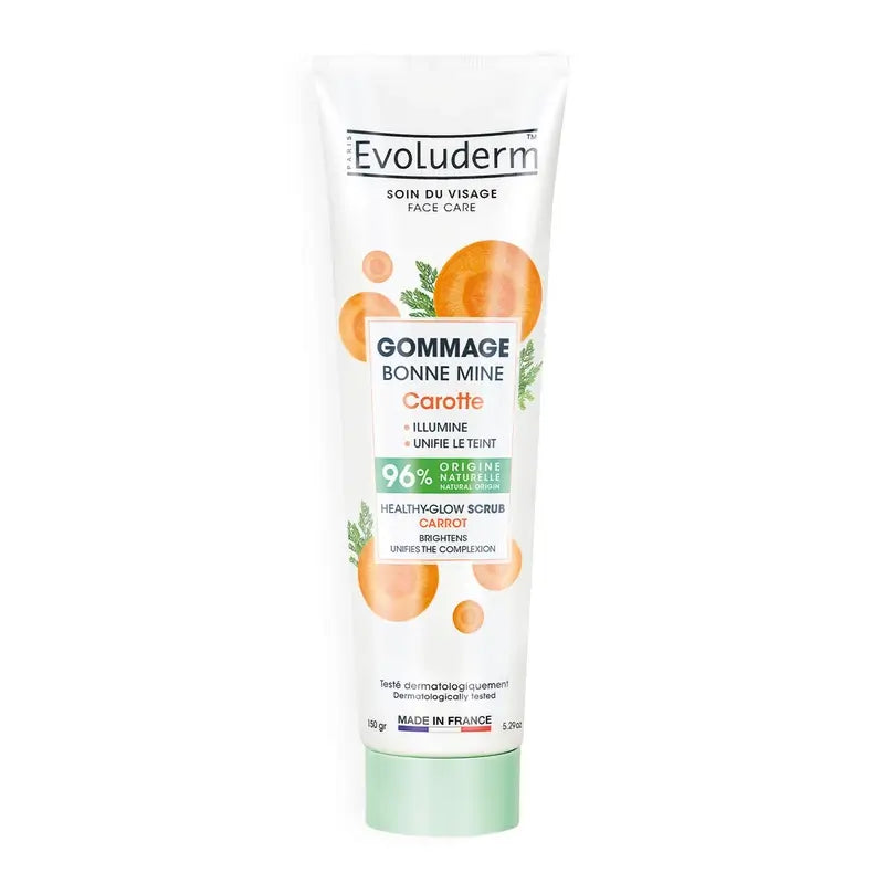 Evoluderm Peeling na tvár s mrkvou, 150 g