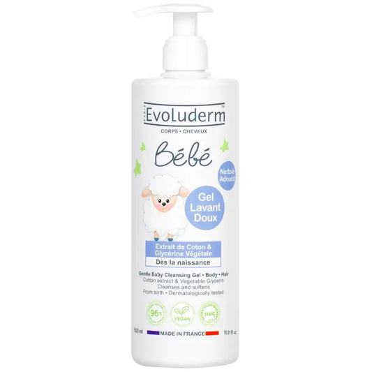 Evoluderm Kúpeľový gél pre bábätká, 500 ml