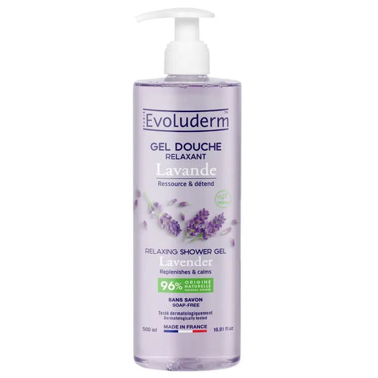Evoluderm Sprchový gél s vôňou levandule, 500 ml