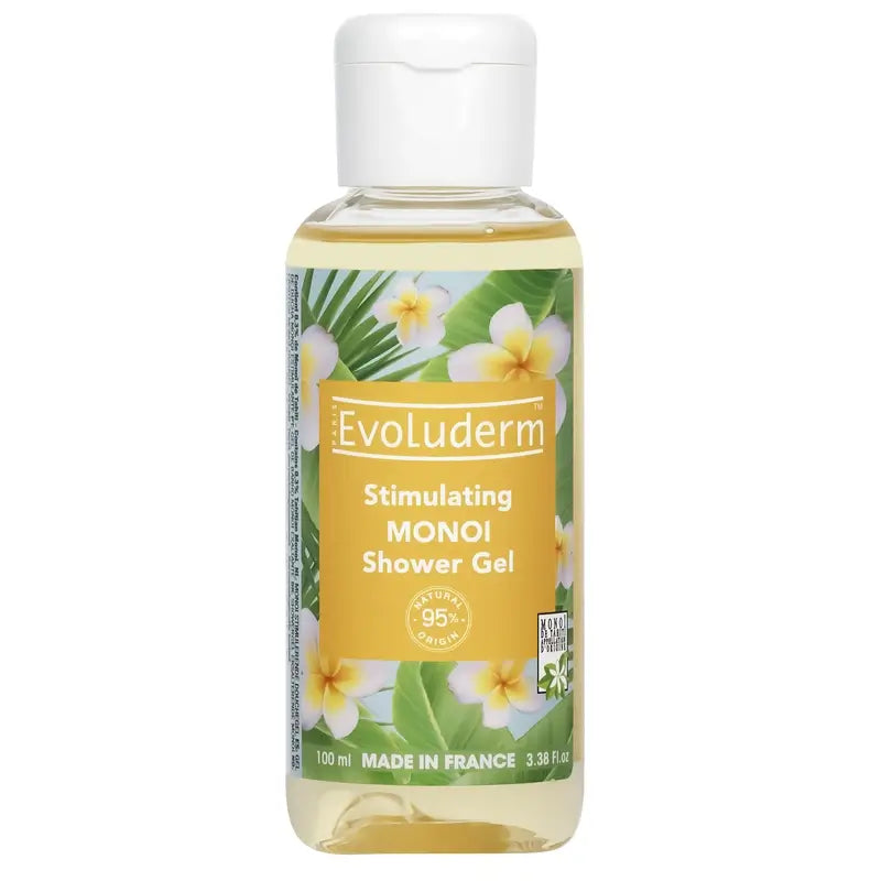 Evoluderm Sprchový gél Monoi A La Folie, 100 ml