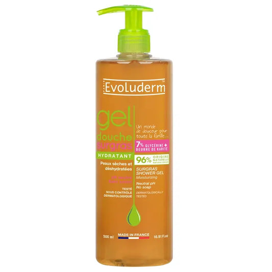 Evoluderm Sprchový gél Surgras, 500 ml