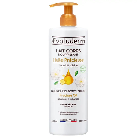 Evoluderm Telové mlieko s vzácnym olejom, 500 ml