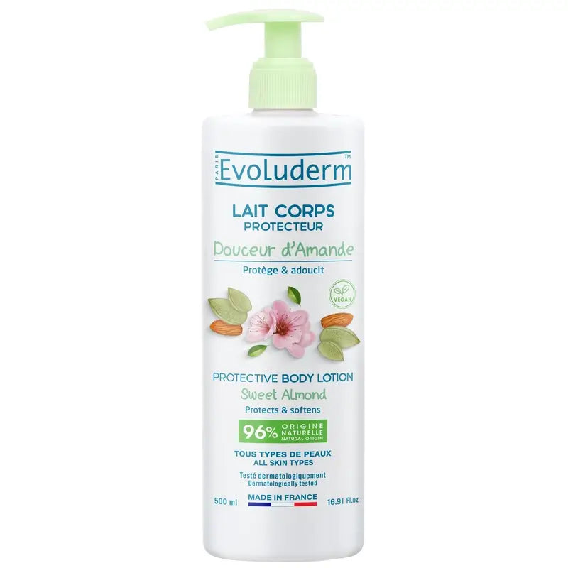 Evoluderm Telo krém so sladkými mandľami, 500 ml