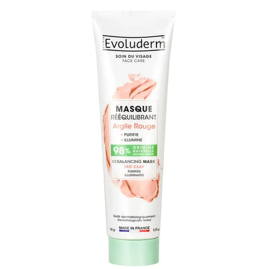 Evoluderm Revitalizačná pleťová maska s červeným ílom, 150 g
